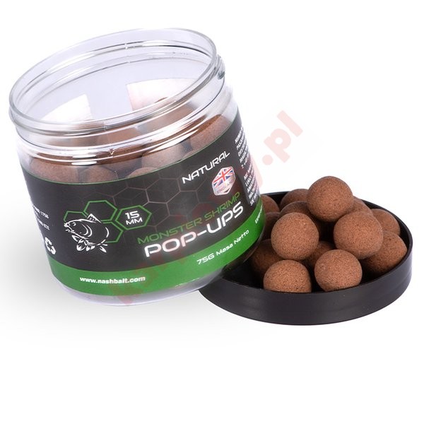 Kulki Monster Shrimp Pop Up 12mm 75g