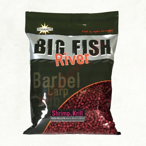 Pellet Big Fish River Feed Shrimp & Krill 4,6&8mm