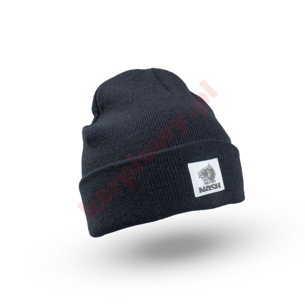 Make it Happen Badge Beanie Hat Black