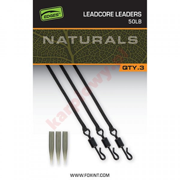 Naturals Leadcore Leaders x 3
