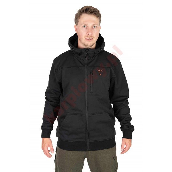 Kurtka  Collection Soft Shell Jacket Black & Orange XXXL