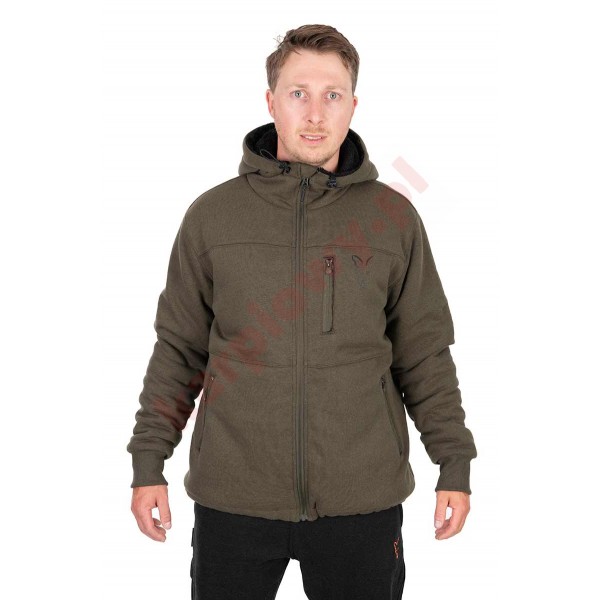 Collection Green/Black  Sherpa Hoody XXXLarge
