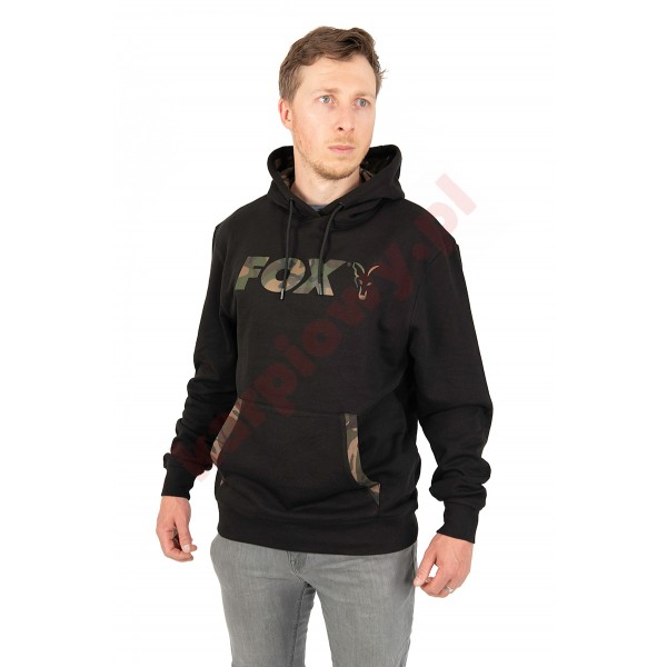 Bluza LW Black/Camo Print Pullover roz. L