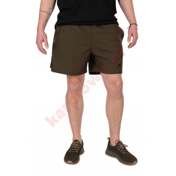 Spodenki Kąpielówki Khaki/Camo Swim Shorts -L