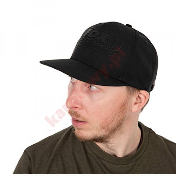 Czapeczka Black/Camo Flat Peak Snapback Cap