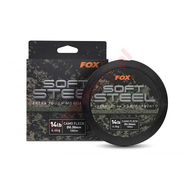 Żyłka Soft Steel Fleck Camo Mono 16lb 0,33mm 1000m