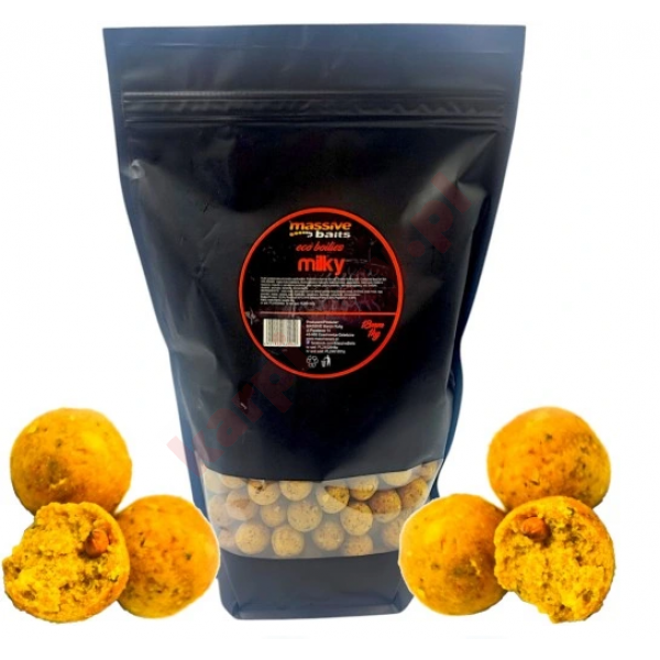 Kulki Proteinowe  MILKY CREAM Eco Boilies 18mm 1kg 