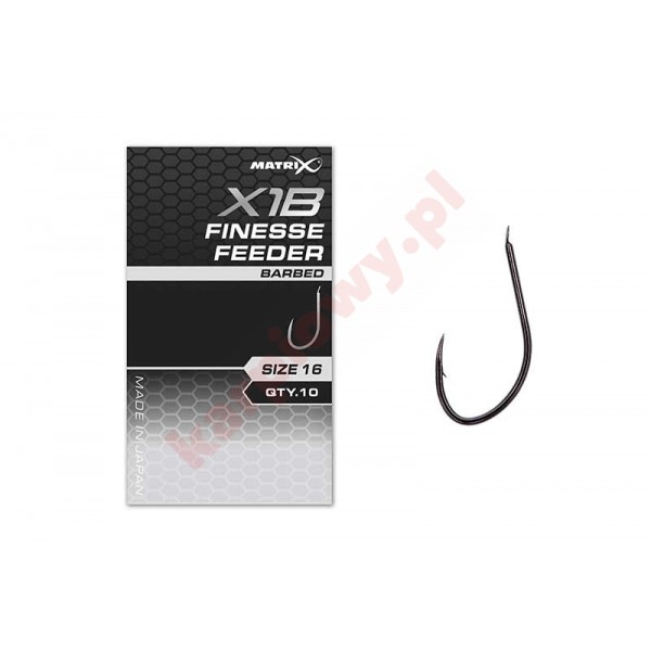 Haczyki X1B - Finesse Feeder Hooks 12 Barbed