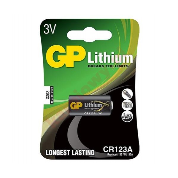 Bateria CR123A 3V lithium | cena za sztukę 