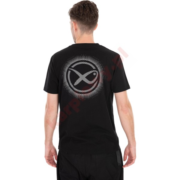 Koszulka Matrix Large Fade Logo T-Shirt Black/Grey - roz. M