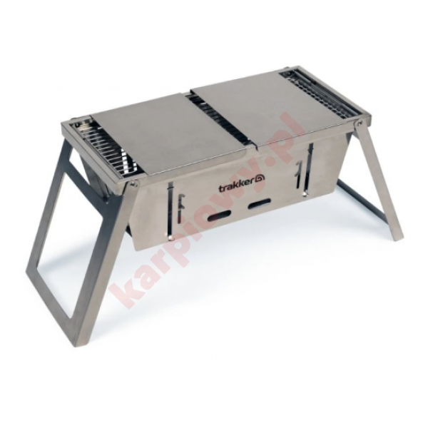 GRILL Trakker Armolife SS Folding BBQ