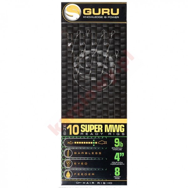 SMWG Standard Hair 4" Size 10 (0.19mm)