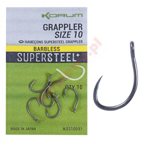 Haczyki Grappler Barbless - roz.10