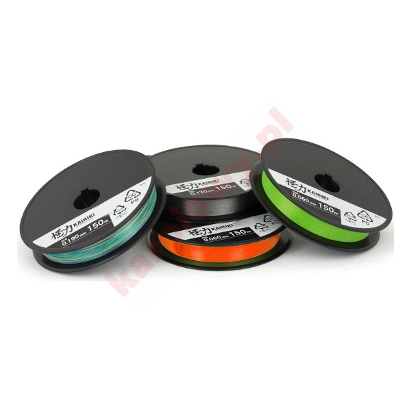 Plecionka Kairiki 4 0,060mm 150m 4,4kg Mantis Green