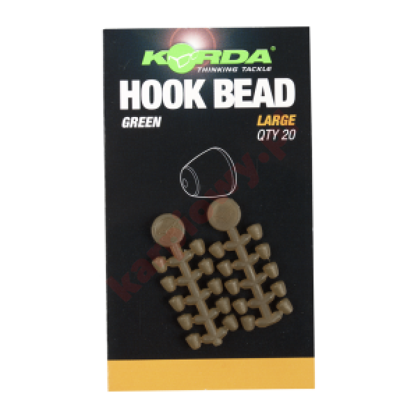 Stopery na trzonek haczyka - hook bead large