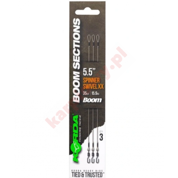 Gotowe Fluorocarbony Booms Spinner Swivel XX 5.5 in