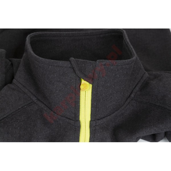 Bluza Minimal Black Marl Lime QTR. Zip Pullover X Large Bluza Minimal Black Marl Lime QTR. Zip Pullover X Large