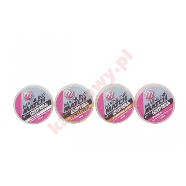 Kulki  Dumbell Wafters 6mm Pink Tuna