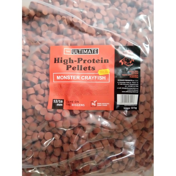 Pellet Monster Crayfish 12/16mm 10kg