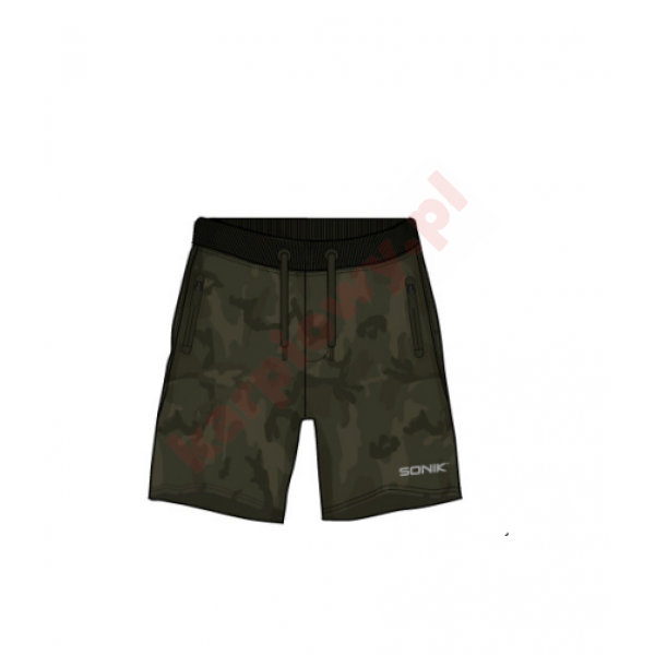 Spodenki Camo Fleece Shorts - XXL