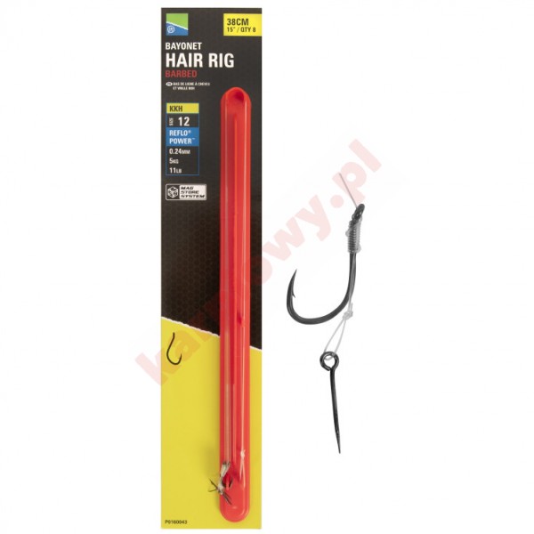 Przypony KKH Mag Store Hair Rigs - 15" / BAYONET / roz.10