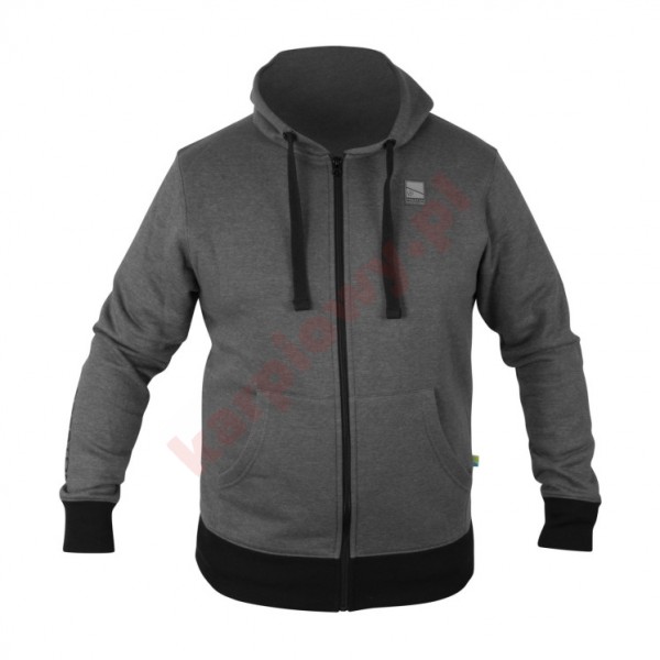Bluza Grey Zip Hoodie - Large