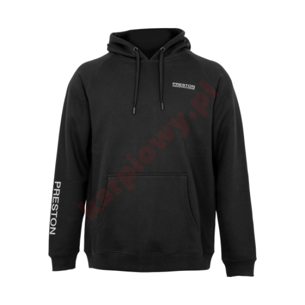 Bluza Black French Terry Hoodie  L