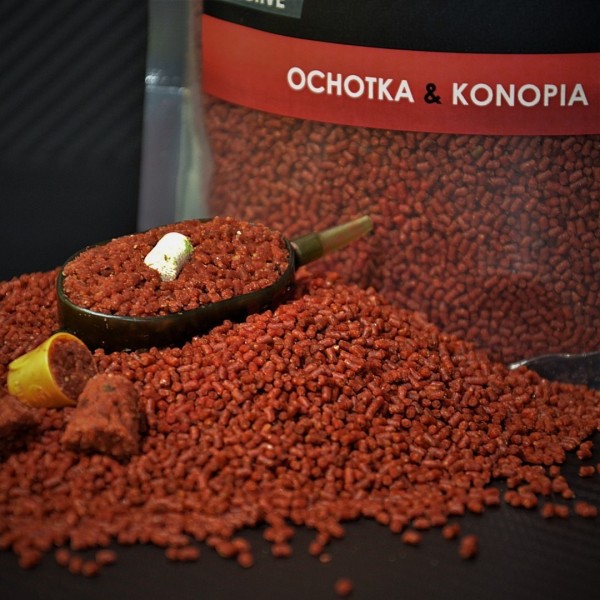 Pellet F1 micro ochotka / konopia 2mm 800g