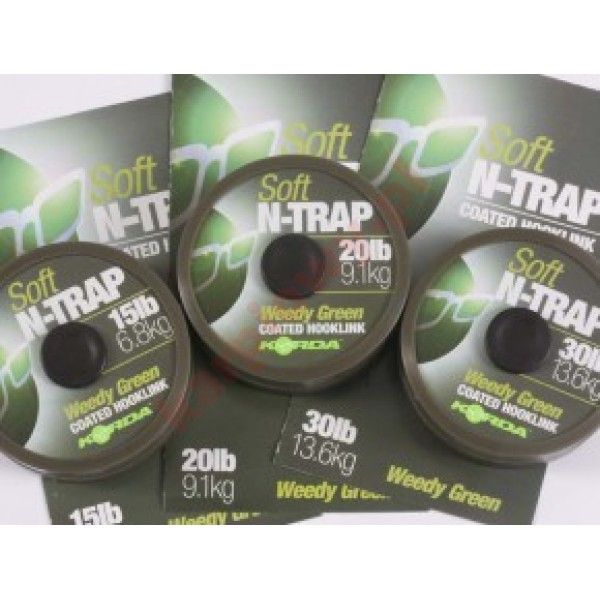 Plecionka N-Trap soft 20lb weedy green
