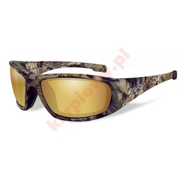BOSS Polarized Amber Gold Mirror KRYPTEX Frame