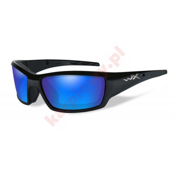 TIDE Polarized Blue Mirror Matte Black Frame