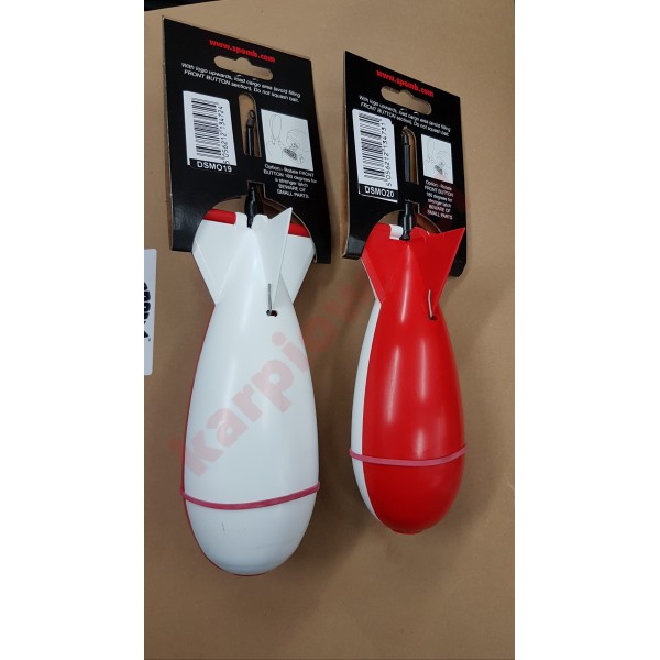 Rakieta zanętowa - medium red / white