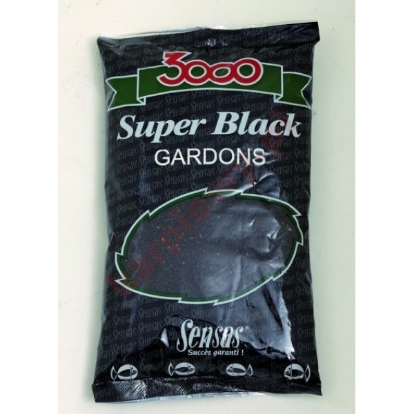 Zanęta 3000 super black gardons 1kg
