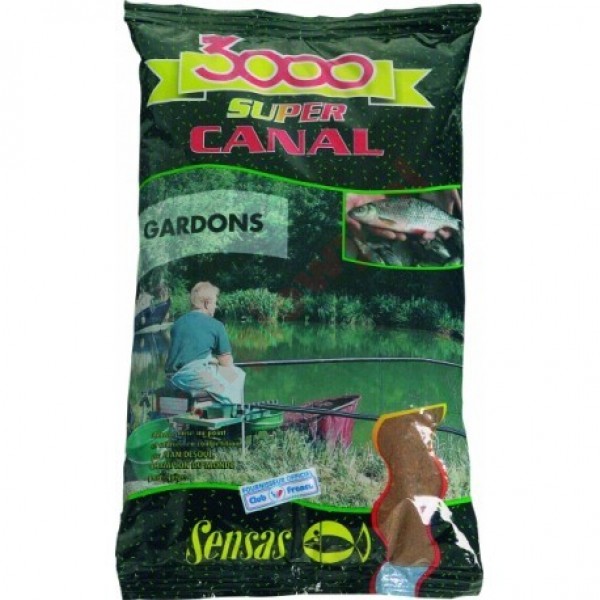 Zanęta 3000 super canal gardons 1kg