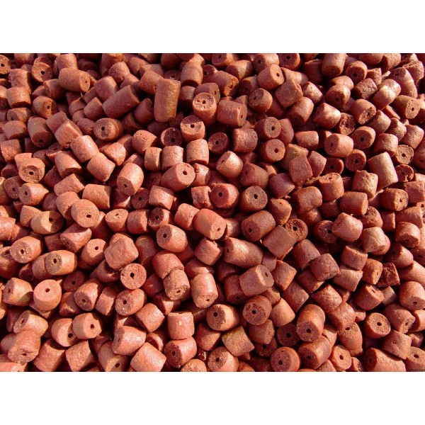 Pellet truskawka 12mm z otworem 1kg