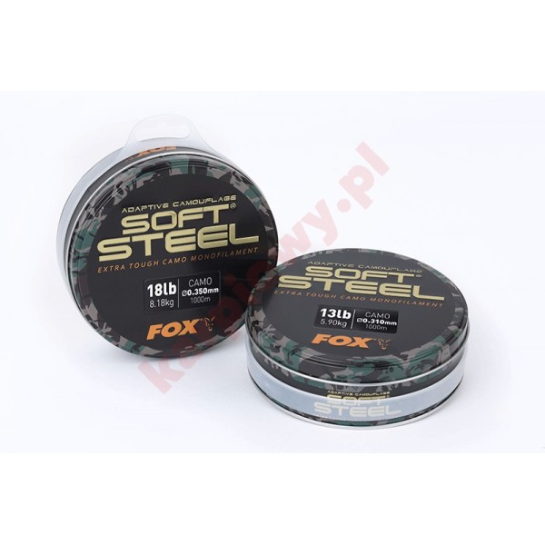 Żyłka - Soft Steel Mono Adaptive Camo 13lb (5.90kg) 0.31mm 1000m Żyłka - Soft Steel Mono Adaptive Camo 13lb (5.90kg) 0.31mm 1000m
