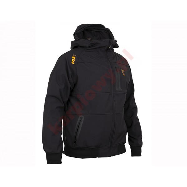 Kurtka - Collection Black/Orange Shell Hoody S