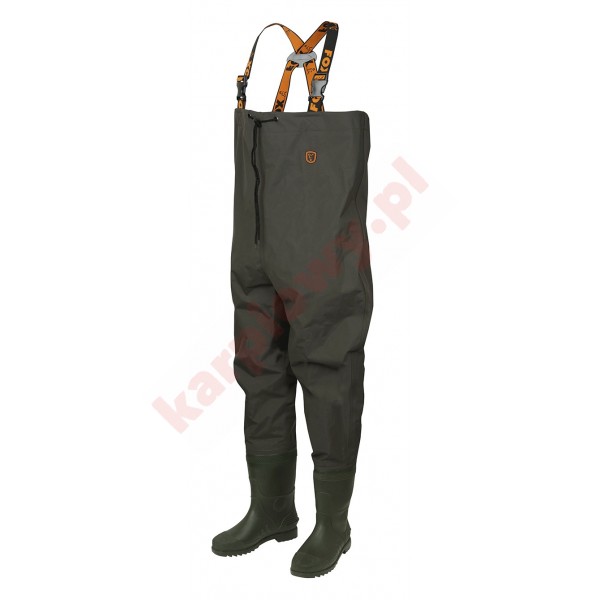 Spodniobuty - lightweight green waders 9UK/43EU