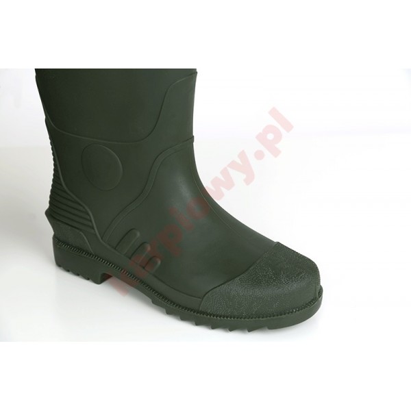 Spodniobuty - lightweight green waders 9UK/43EU Spodniobuty - lightweight green waders 9UK/43EU