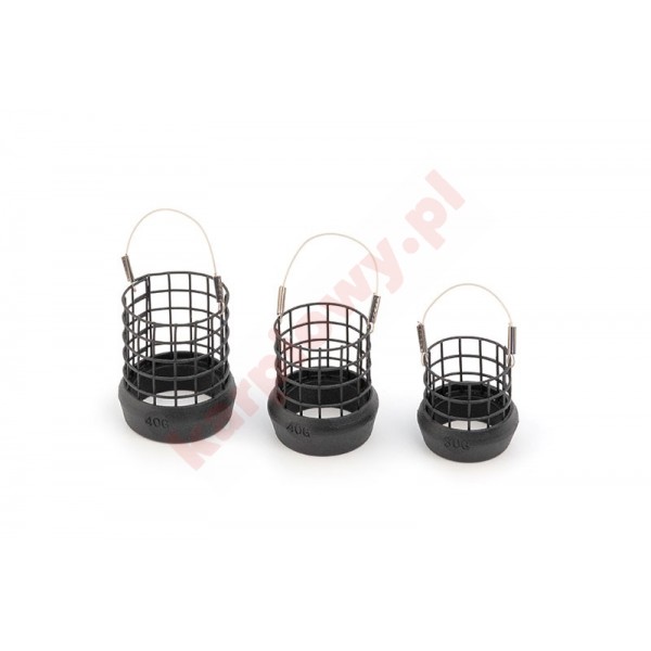 Koszyk zanętowy - bottom weighted cage feeder med 40g