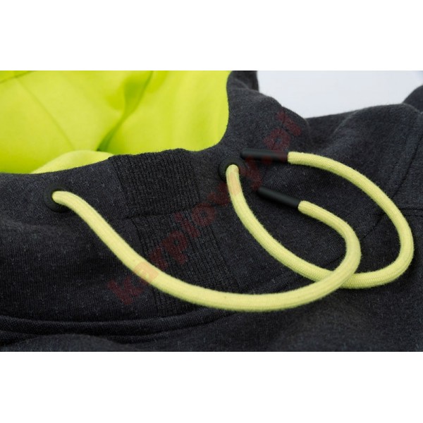 Bluza - Minimal Black Marl Lime Hoody M Bluza - Minimal Black Marl Lime Hoody M