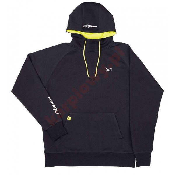Bluza - minimal black marl lime hoody XL Bluza - minimal black marl lime hoody XL