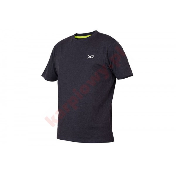 Koszulka - Minimal Black Marl T-Shirt XXL