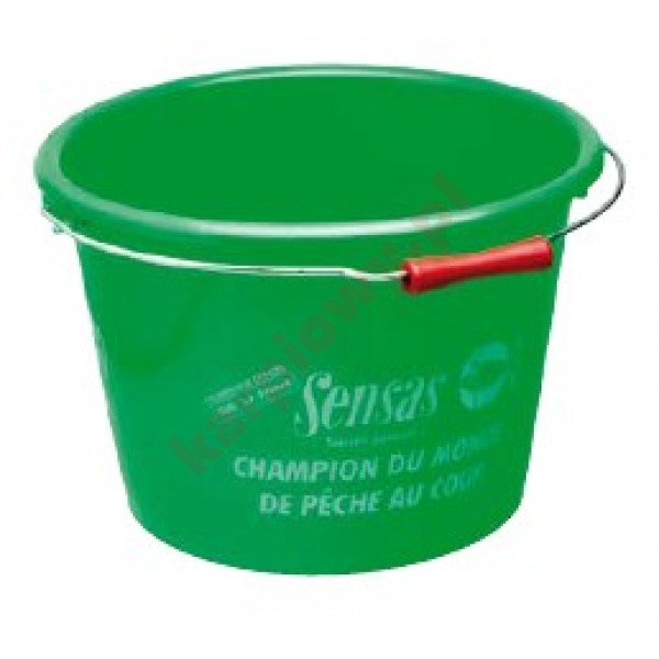 Wiadro na zanęte 15 l vert