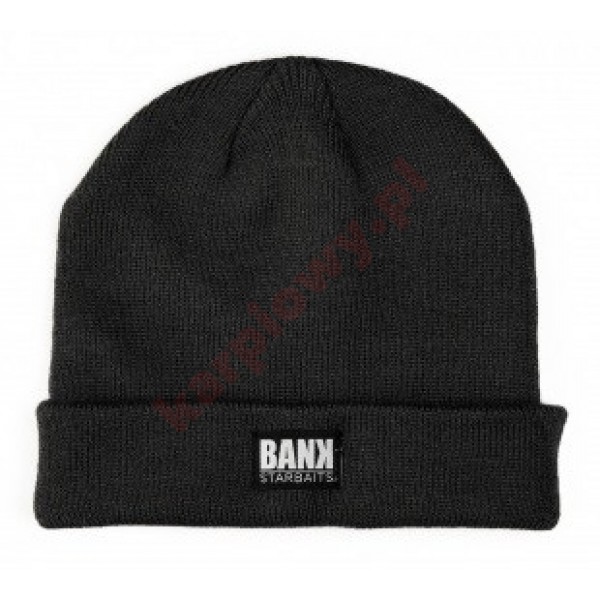 Czapka BANK TRADITION BEANIE - BLACK