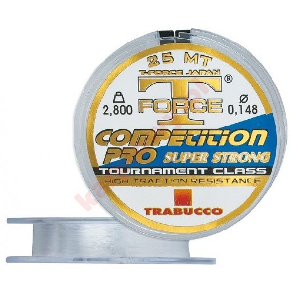 Żyłk trabucco t-force competition pro 0,148mm 25m