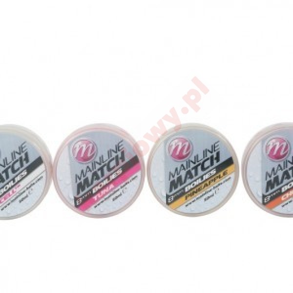 Kulki match boilies 8mm - pink - tuna