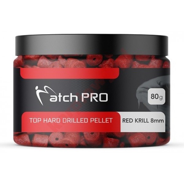 Pellet top hard drilled red krill 8mm/80g