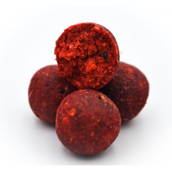 Kulki strawberry bergamotta - top shelf boilies 18mm 1kg