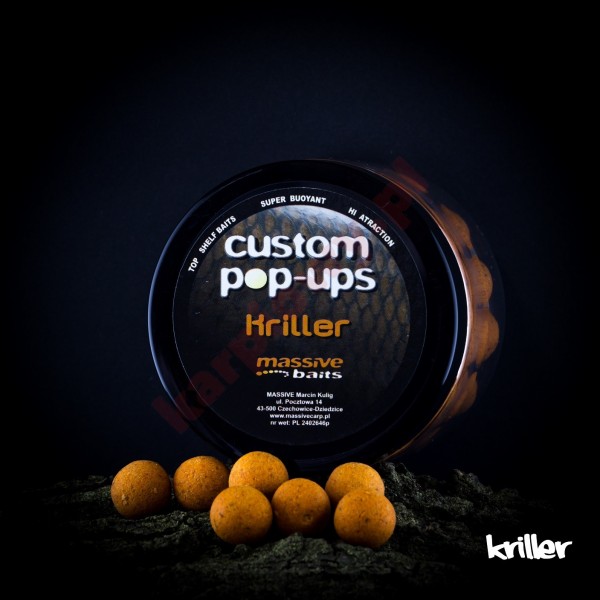 Kulki custom made pop-ups - kriller 14mm/200ml	
